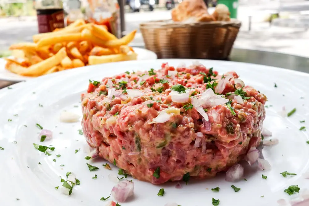 raw meat