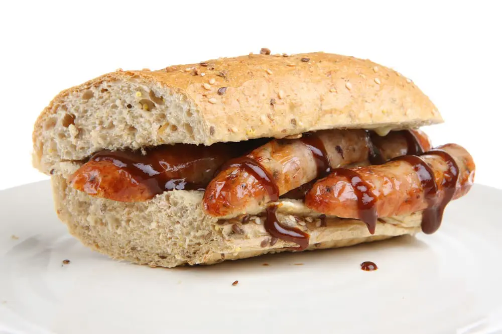 sándwich de salchicha