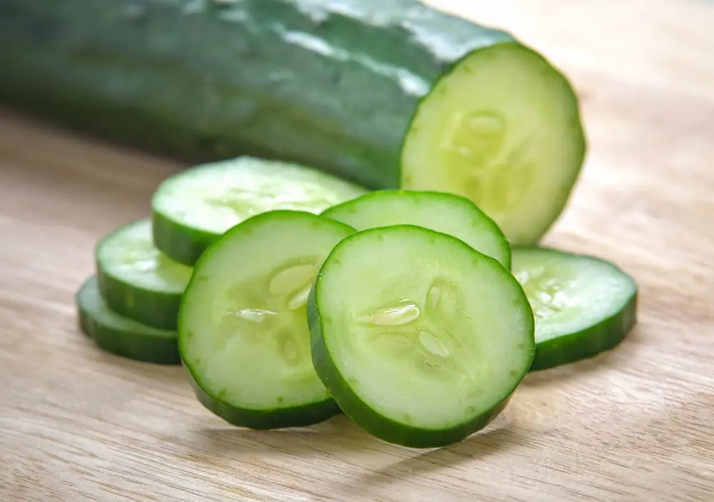 Pepino, Los 10 mejores alimentos para una piel radiante
