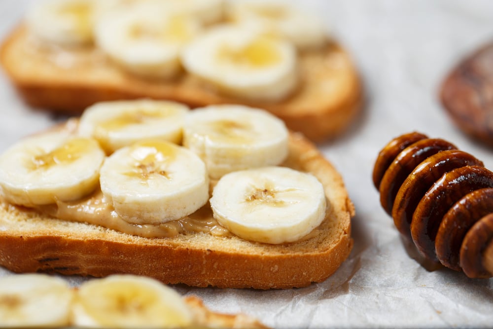 Nut Butter and Banana on Toast