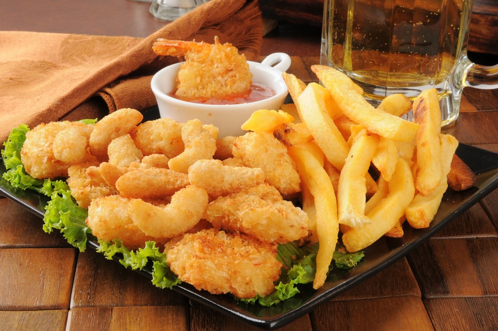 Limit Fried Foods over 50  to lower heart attack risk